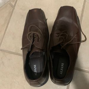 Alfani brown dress shoes